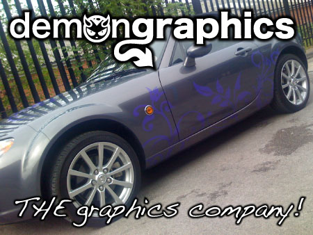 Demon vehicle graphics 2