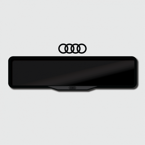 Audi Number Plate Holder