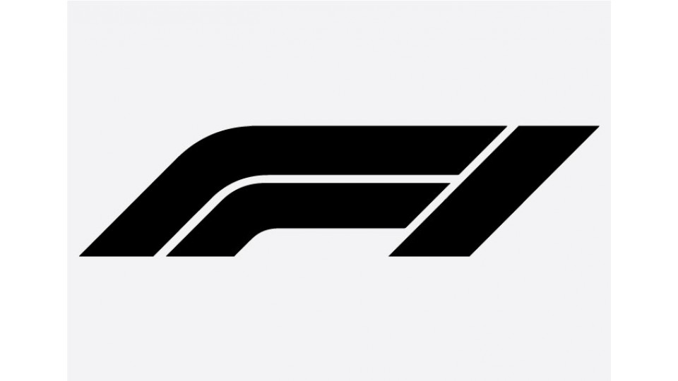 F1 Logo Adhesive Vinyl Sticker