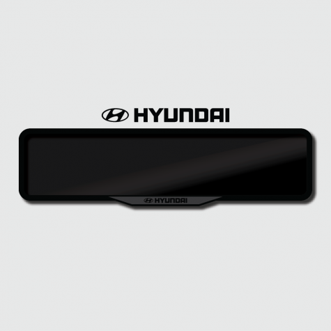 Hyundai Number Plate Holder