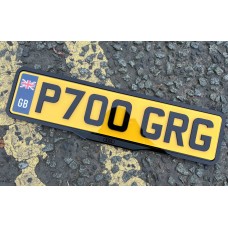 Mercedes-Benz Number Plate Holder