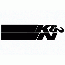K&N Adhesive Vinyl Sticker
