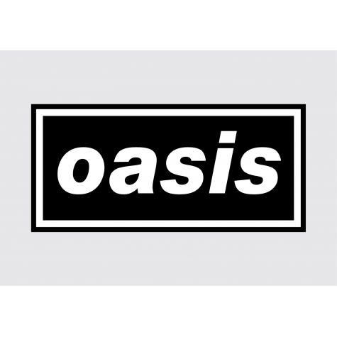 Oasis Vinyl Sticker