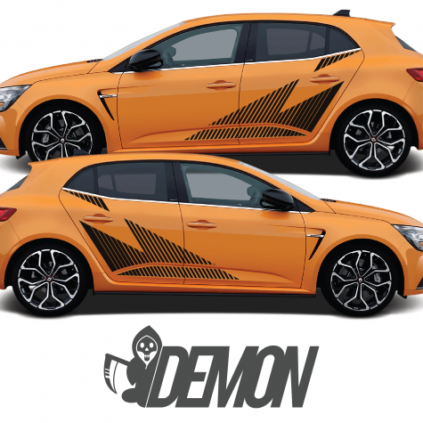 Renault Mégane R.S. Trophy-R Style Decals Set