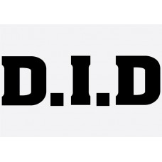 Bike Decal Sponsor Sticker -  D.I.D