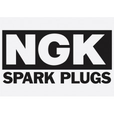 Bike Decal Sponsor Sticker - NGK Spark Plugs