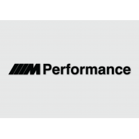 BMW M Performance Badge Adhesive Vinyl Sticker