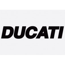 Ducati Badge Adhesive Vinyl Sticker