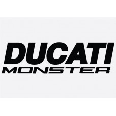 Ducati Monster 2 Adhesive Vinyl Sticker
