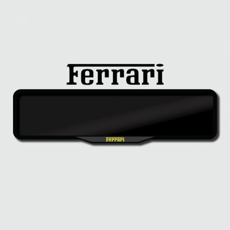 Ferrari Number Plate Holder