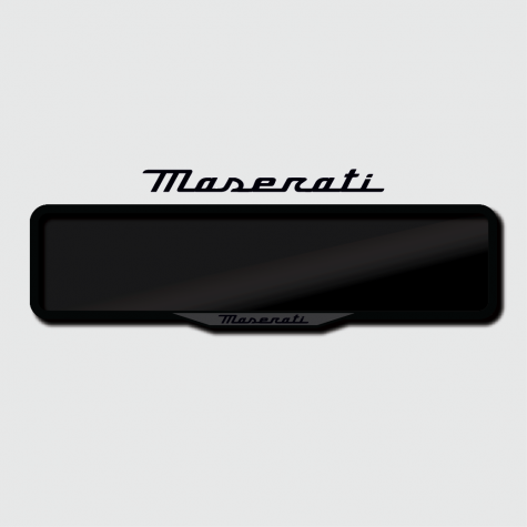 Maserati Number Plate Holder