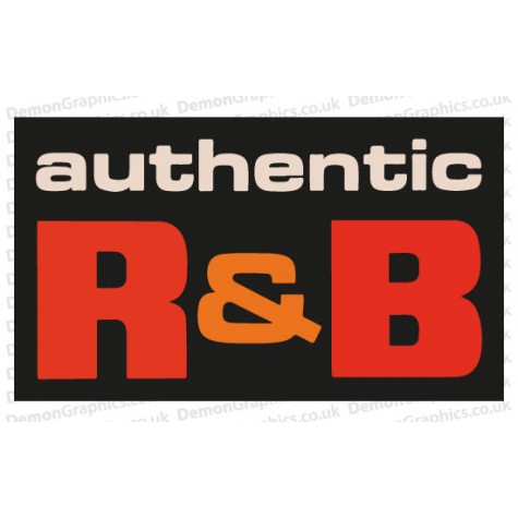 Authentic R&B Sticker