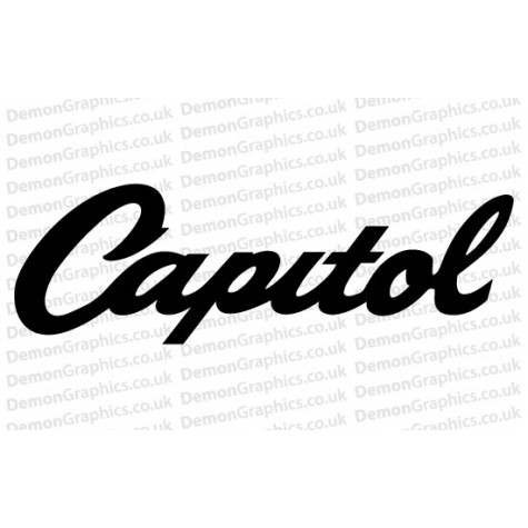 Capitol Records 2 Sticker