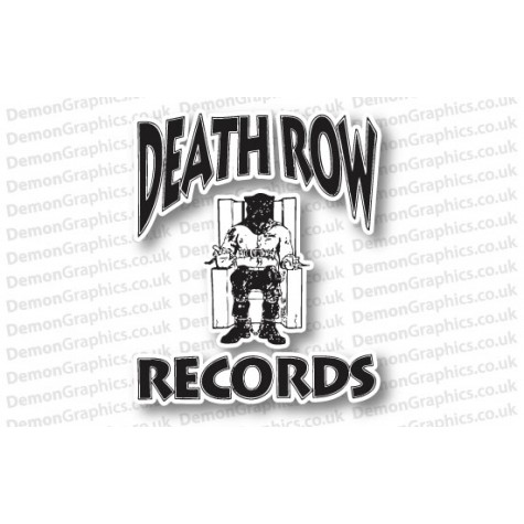 Death Row Records Sticker