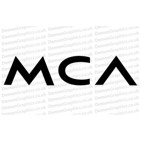 MCA Records Sticker