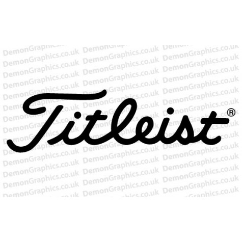 Titleist Sticker