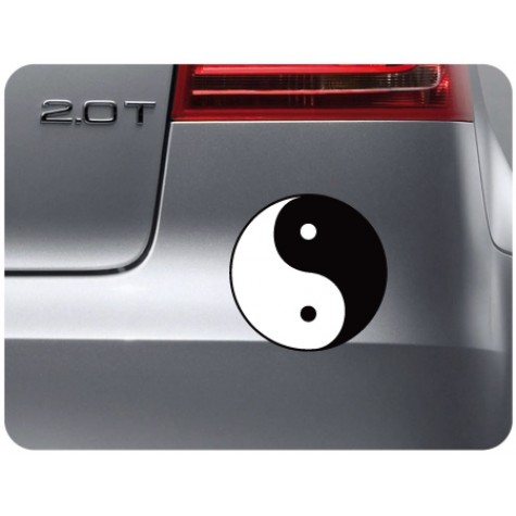 Yin and Yang Sticker