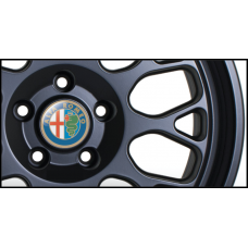 Alfa Romeo Gel Domed Wheel Badges (Set of 4)