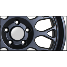 Blank Gel Domed Wheel Badges (Set of 4)