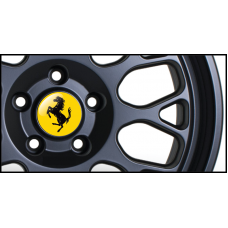 Ferrari Gel Domed Wheel Badges (Set of 4)