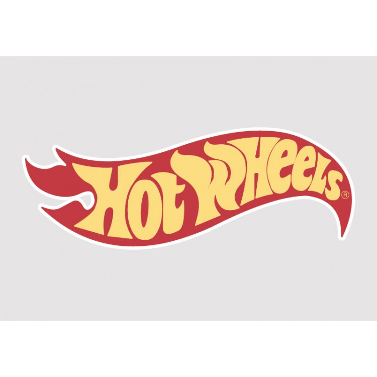 hot wheels vinyl sticker