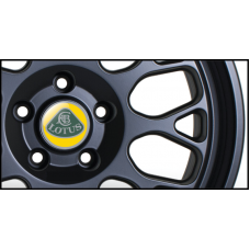 Lotus Gel Domed Wheel Badges (Set of 4)