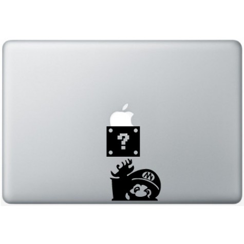 MacBook Mario 1 Up