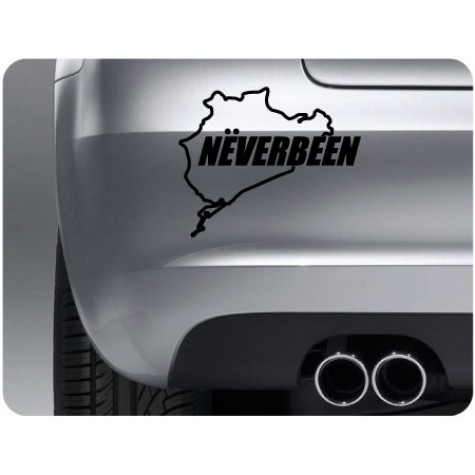 Neverbeen Sticker