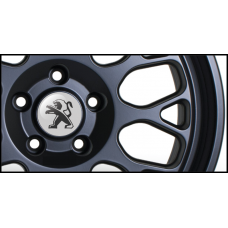 Peugeot Gel Domed Wheel Badges (Set of 4)
