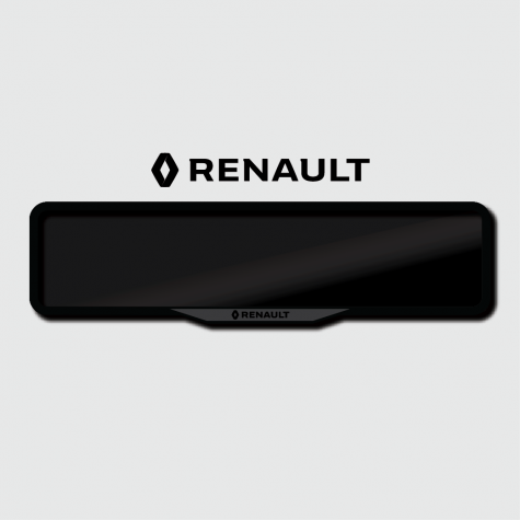 Renault Number Plate Holder