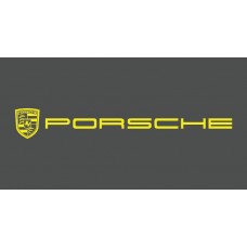 Porsche Adhesive Vinyl Sunstrip