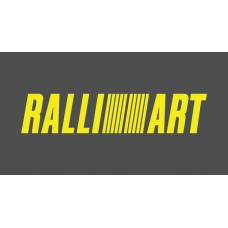 Ralliart Adhesive Vinyl Sunstrip
