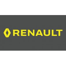 Renault Adhesive Vinyl Sunstrip
