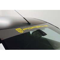 Porsche Adhesive Vinyl Sunstrip