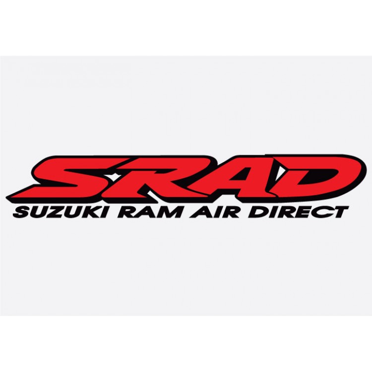 Suzuki SRAD Adhesive Vinyl Sticker - Demon Graphics