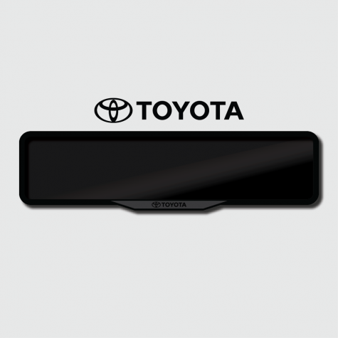 Toyota Number Plate Holder