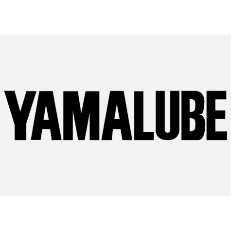 Yamaha Yamalube Badge Adhesive Vinyl Sticker