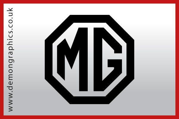 MG badge [MG badge] - £1.99 : Car Graphics by Demon Graphics, Makers of ...