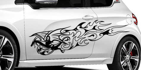 Dragons : Car Graphics by Demon Graphics, Makers of high quality vinyl ...