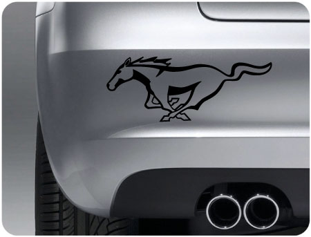 mustang stickers