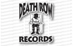 Death Row Records Sticker [Death Row Records Sticker] - £3.99 : Car