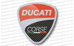 Ducati Corse Domed Tank decal 2 [Ducati Corse Domed Tank decal 2] - £9. ...